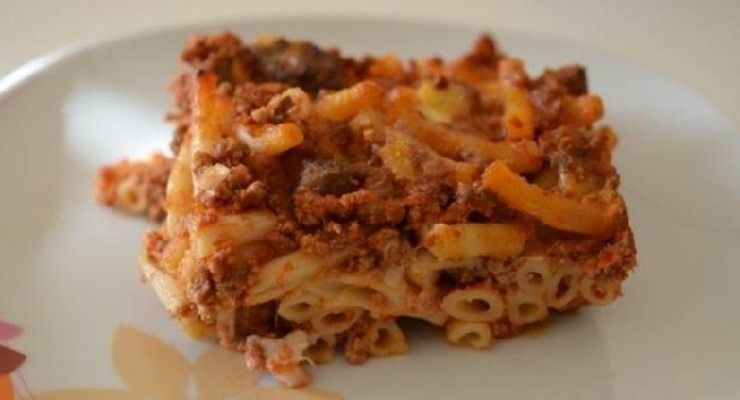 Timballo di pasta saporito