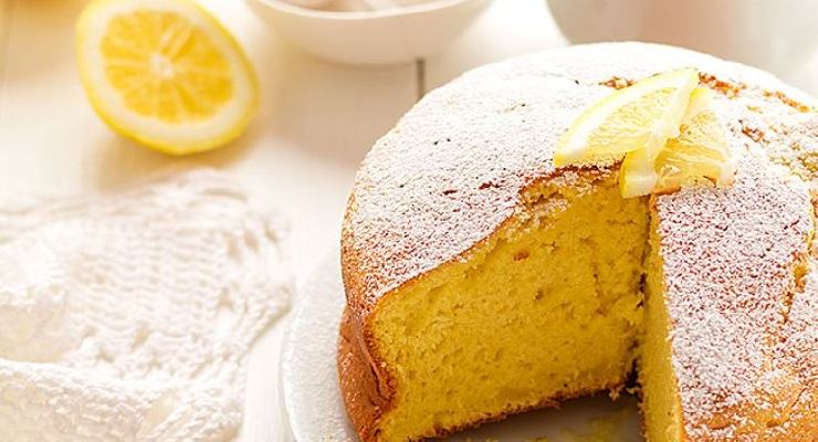 Torta light al limone 170 kcal