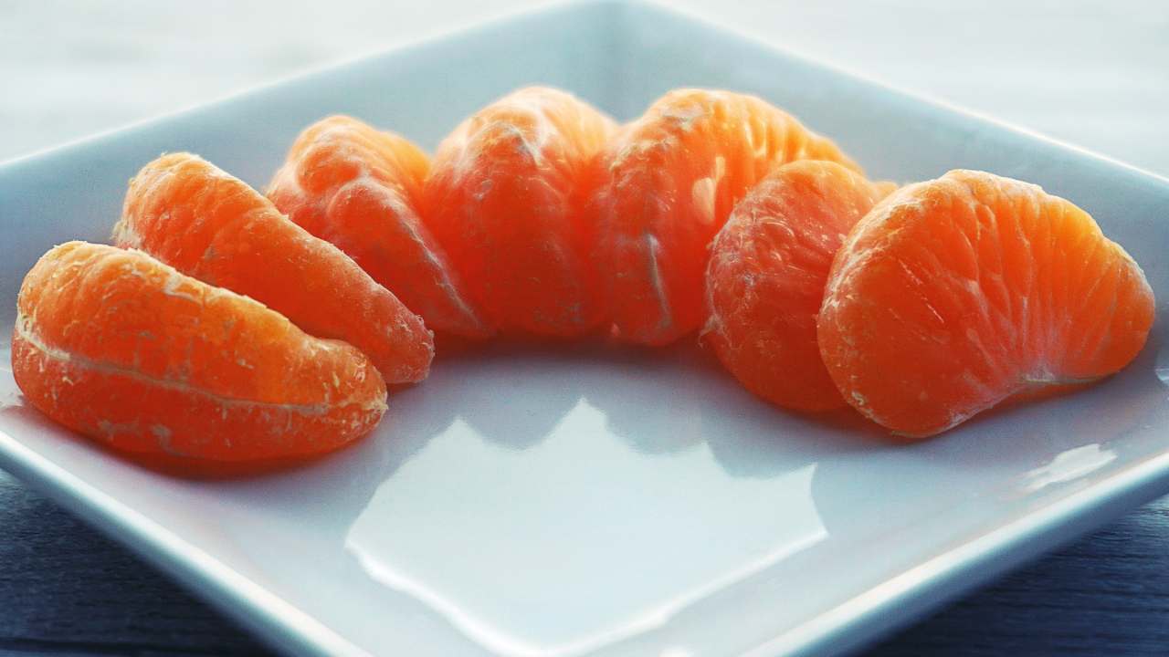 mandarino stomaco vuoto