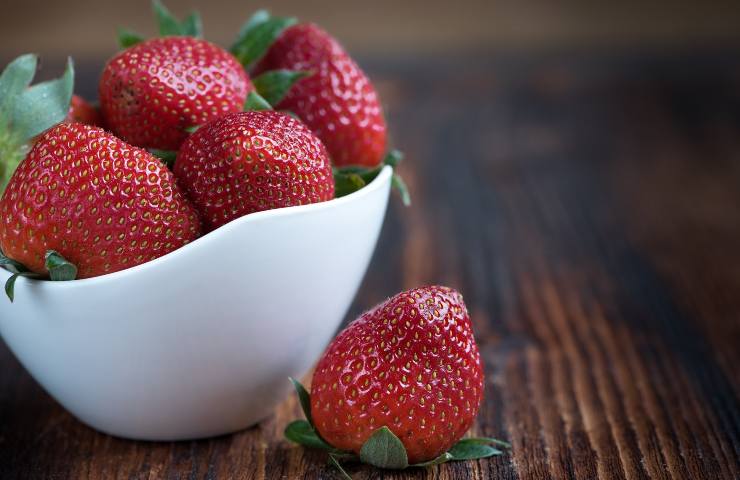 Fragole pulirle