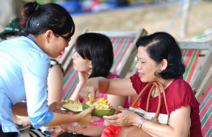 mangiare spiaggia