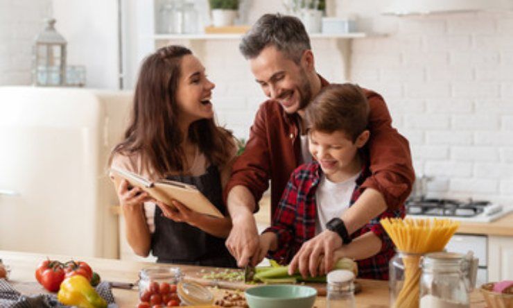 famiglia felice