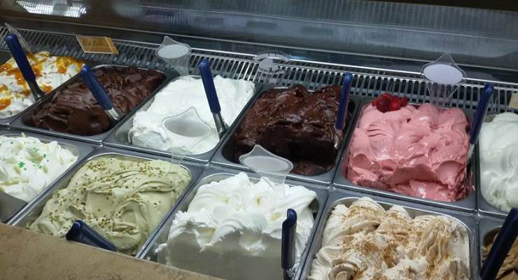 Gelato come pranzo