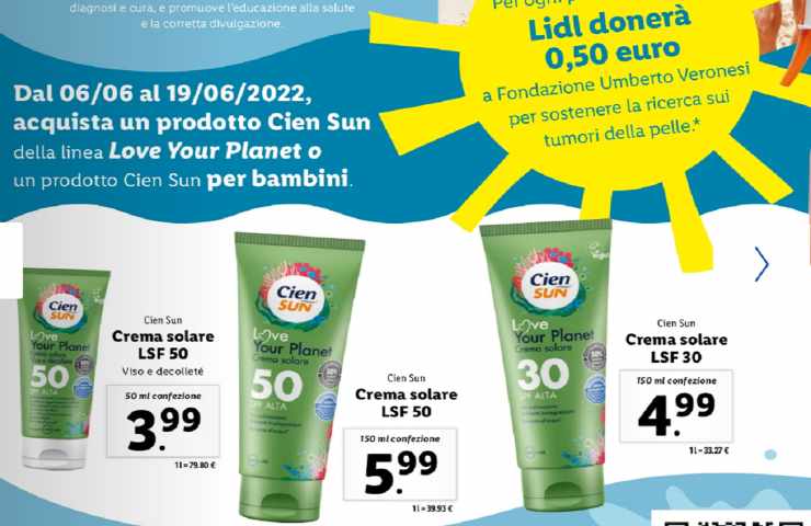 I prodotti Cien di LIDL