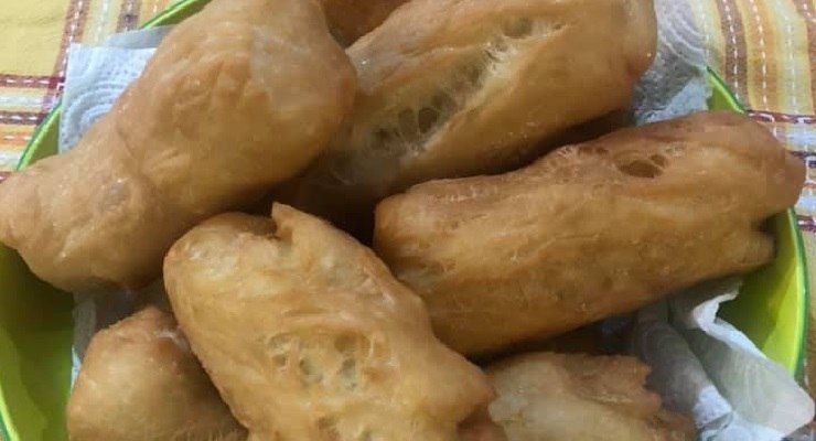 Pane fritto siciliano gustoso