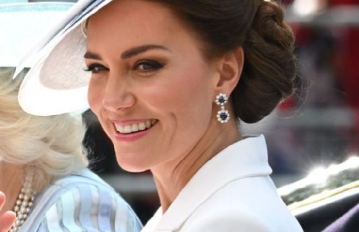 Una sorridente Kate