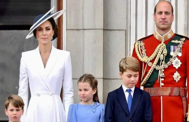 William e Kate coi loro figli