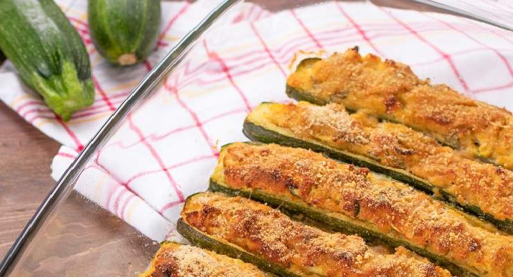 Zucchine ripiene squisite