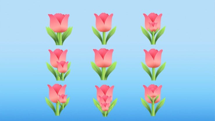 Il test visivo per persone intraprendenti: trova tutti i fiori nell'immagine