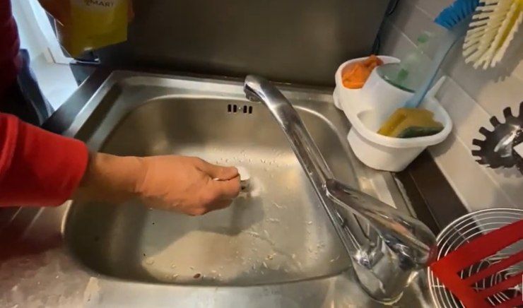 tıkalı lavabo