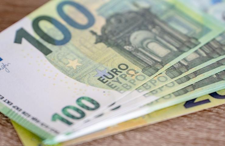 Banconote in euro di grosso taglio