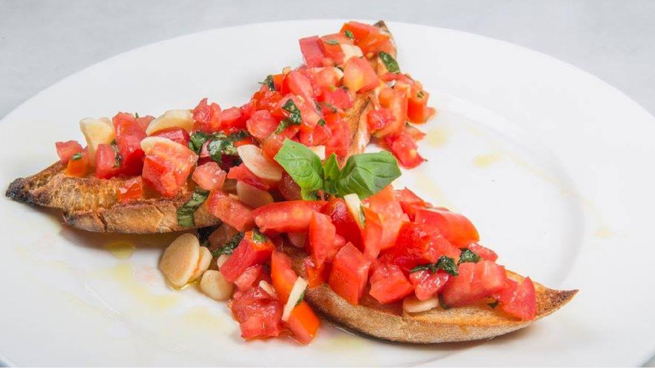 Bruschette al pomodoro trucco