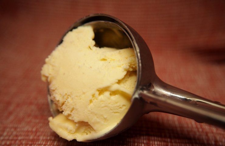 Del gelato alla vaniglia