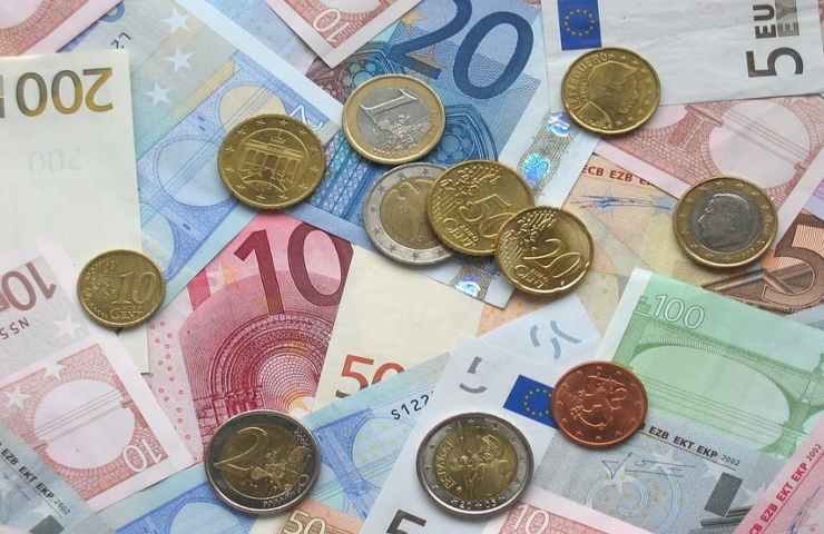 Diversi soldi in euro