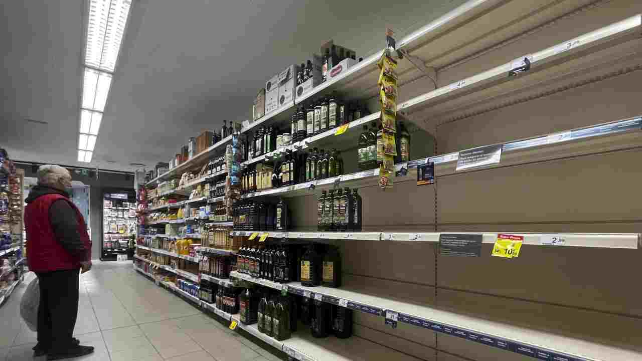 supermercati vuoti italia rischio perché