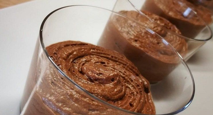 Mousse al cioccolato deliziosa