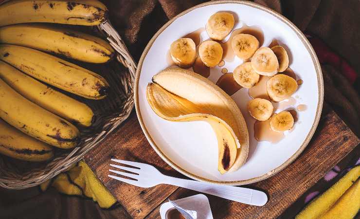 cucinare buccia di banana