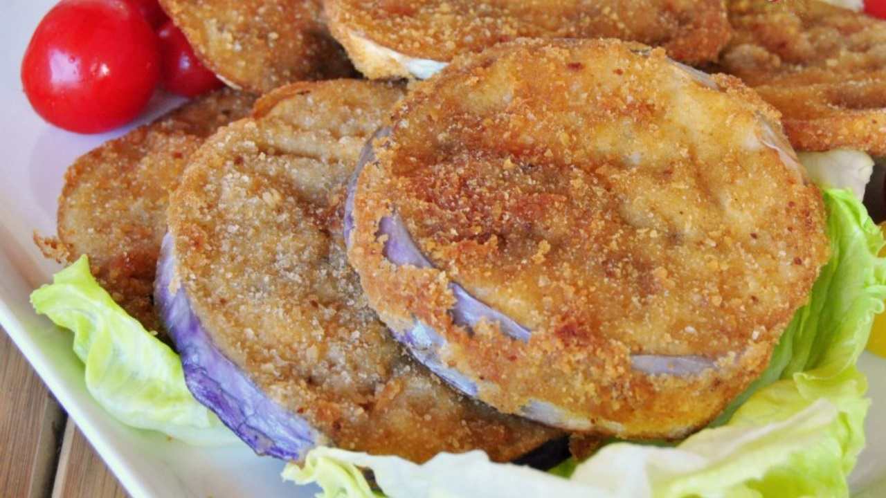 Cotolette di melanzane light 140 Kcal