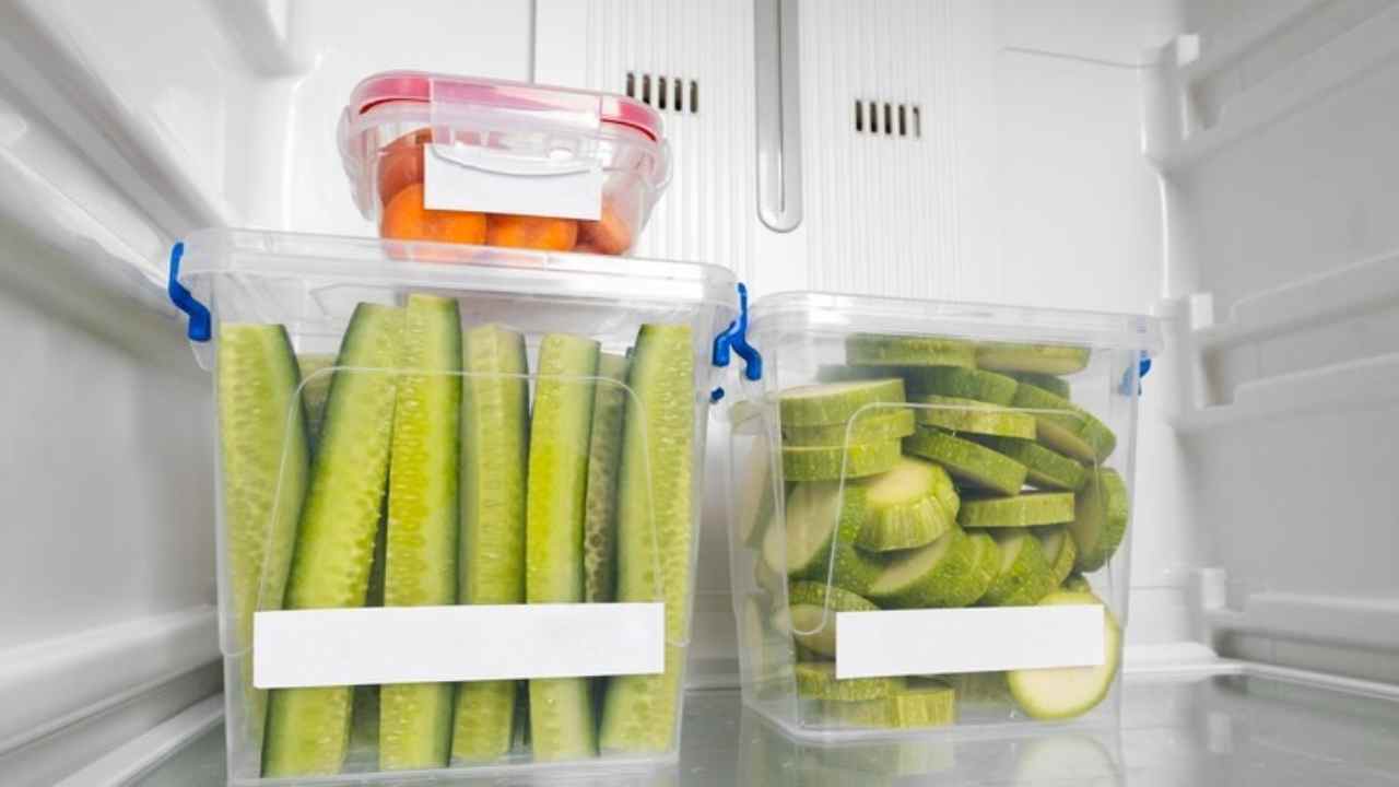 come conservare le verdure in frigo