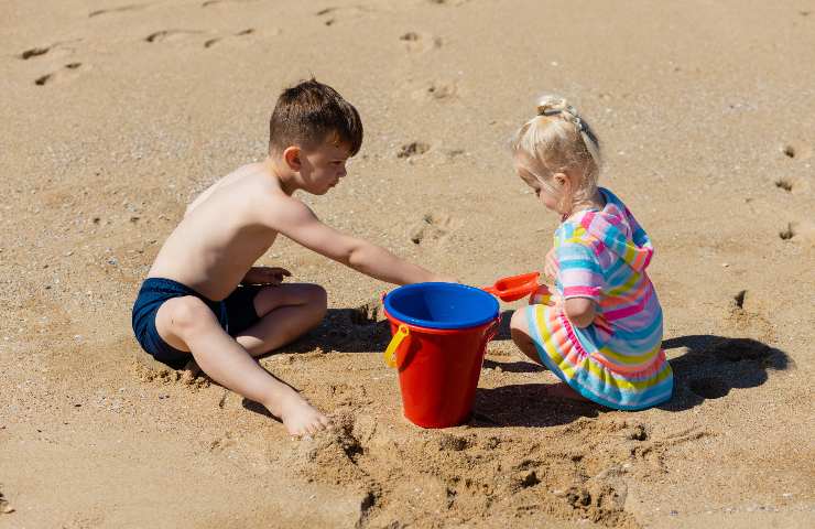 mangiare in spiaggia