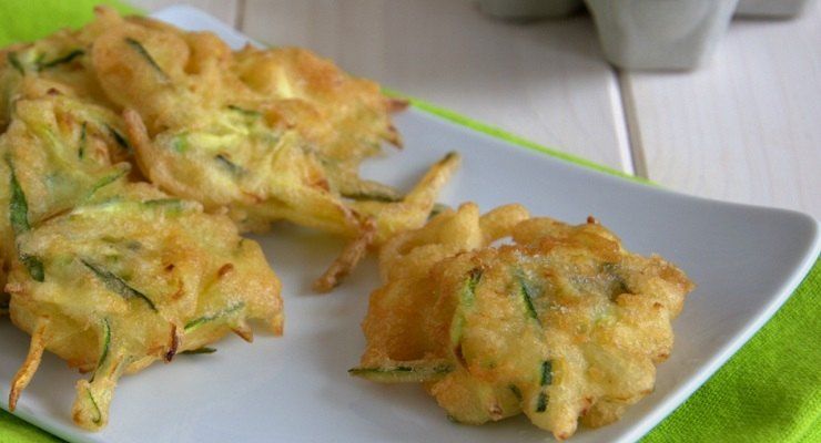 Frittelle di zucchine saporite