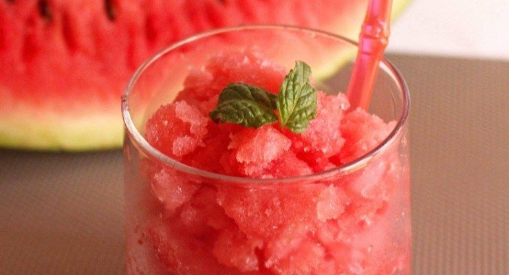 Granita all'anguria