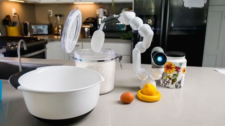 robot da cucina ustione