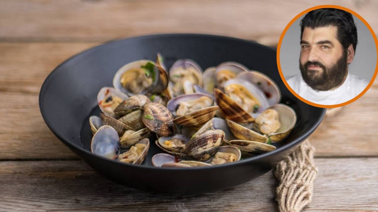 Sautè di vongole ricetta Cannavacciuolo