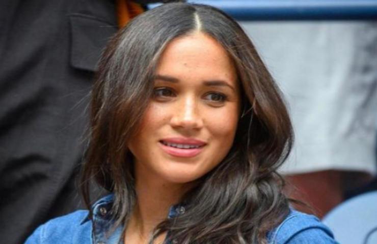 Un primo piano della Markle