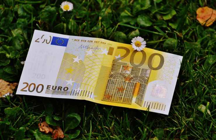 Una banconota da 200 euro