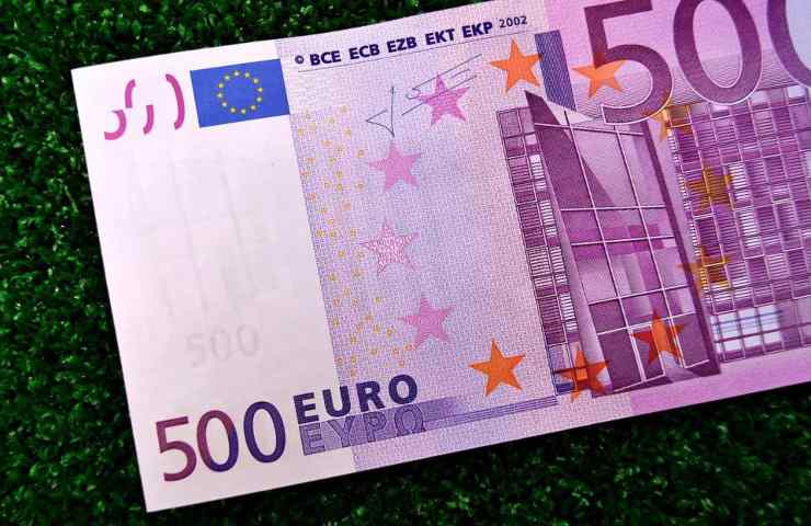 Una banconota da 500 euro