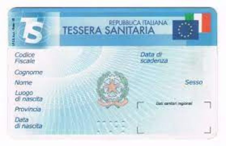 Una carta sanitaria italiana