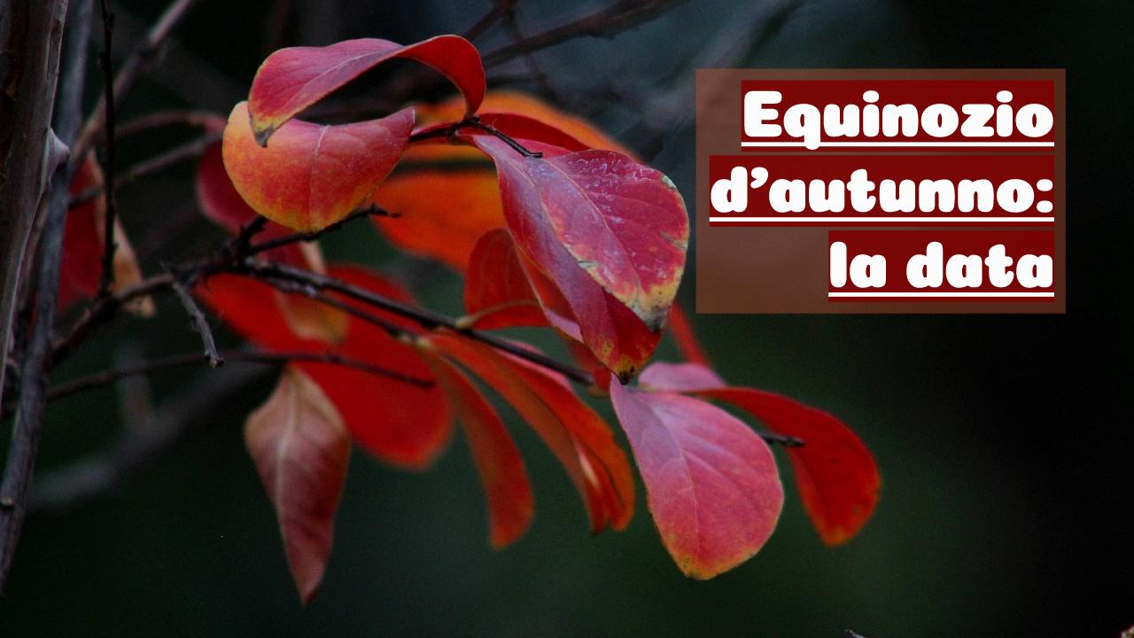 equinozio autunno data