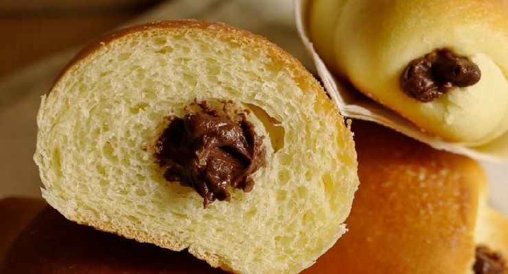 Brioche al cioccolato leggere