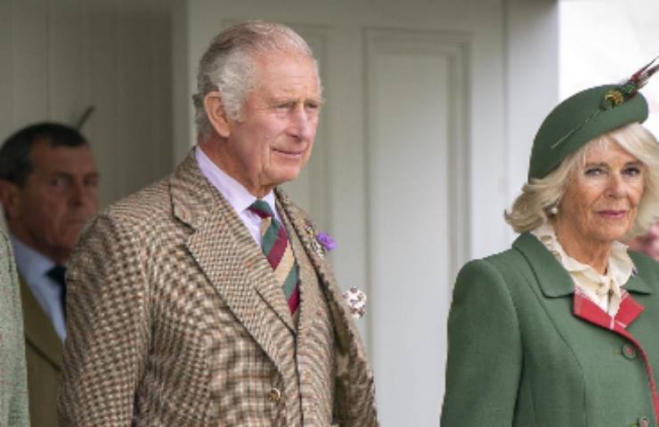 Carlo e Camilla ad un incontro ufficiale