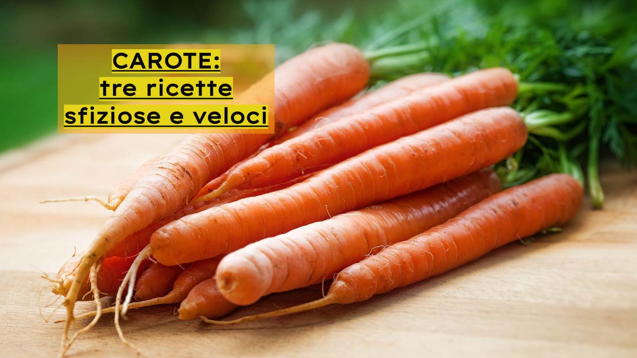 ricette veloci carote