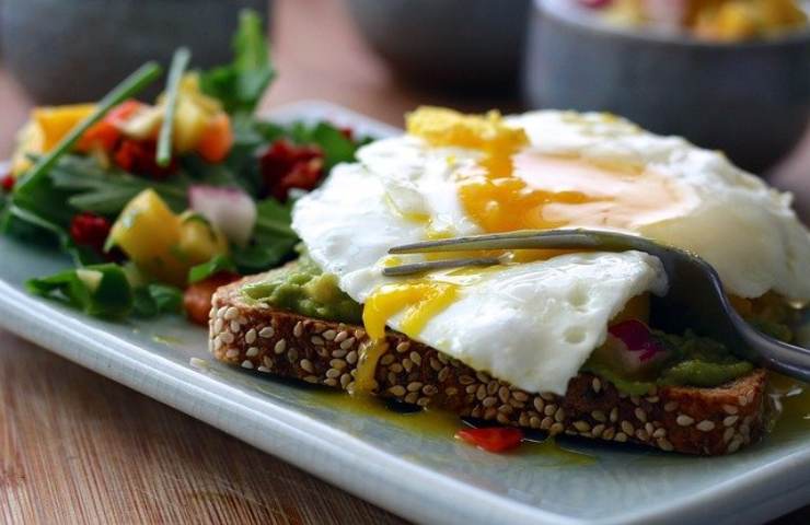 Colazione salata consigliata dieta 