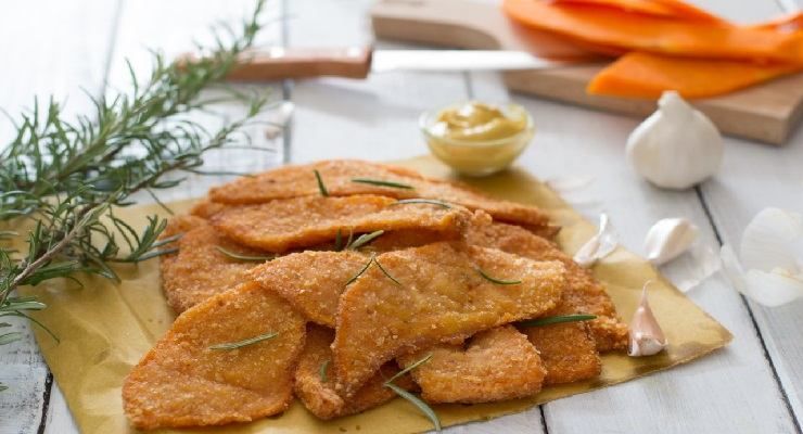 Cotolette di zucca saporite