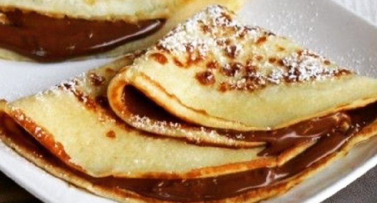 Crepes con Nutella 