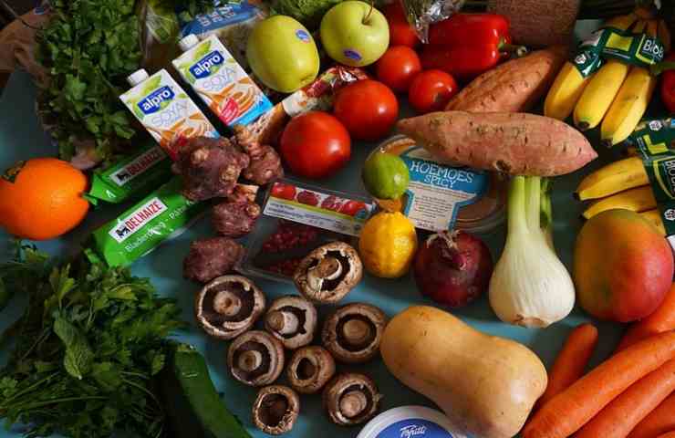 Frutta e verdura ed altri prodotti