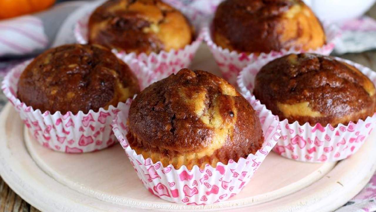 Muffin vaniglia e cioccolato veloci