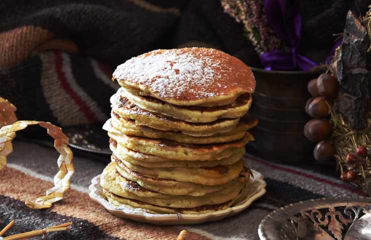 Pancake appena preparati