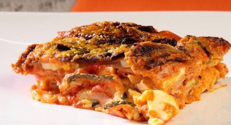 Parmigiana di zucchine di Cannavacciuolo