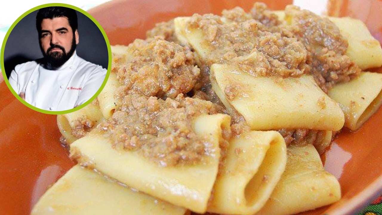 Pasta alla genovese di Cannavacciuolo