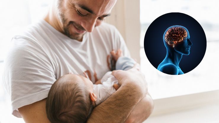 Papà e neonato