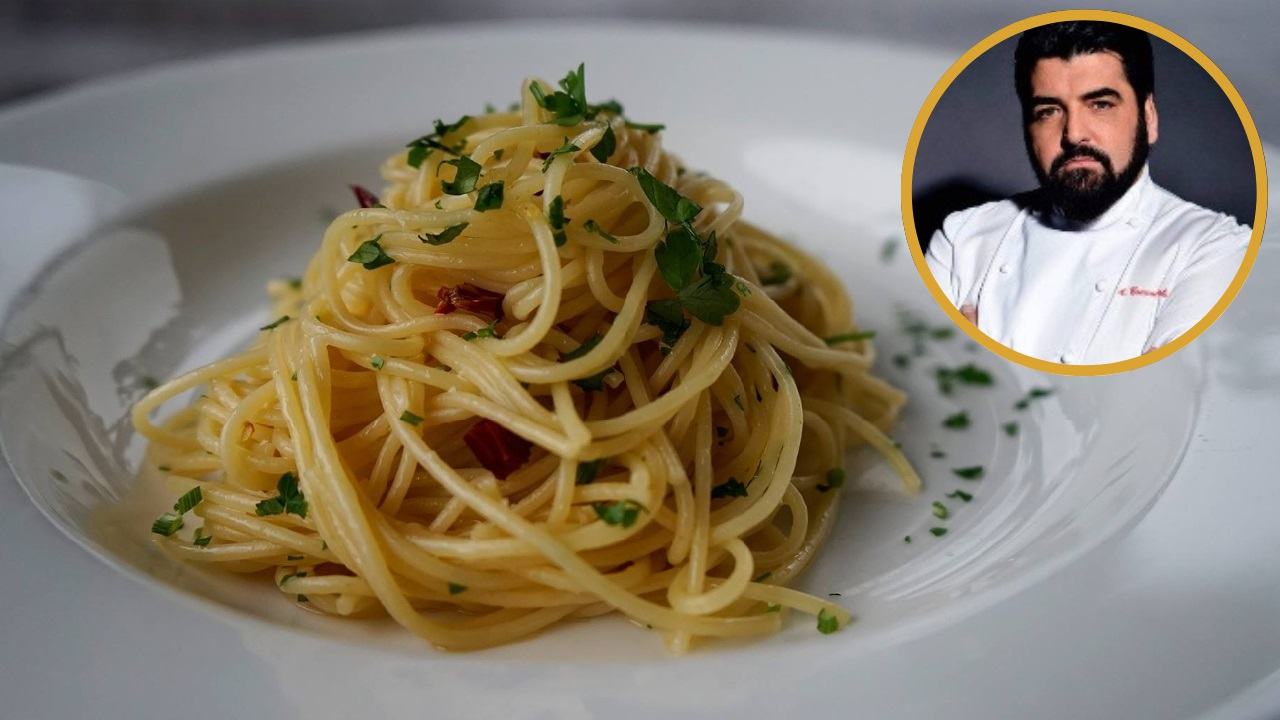 Spaghetti aglio e olio con il trucco di Cannavacciuolo