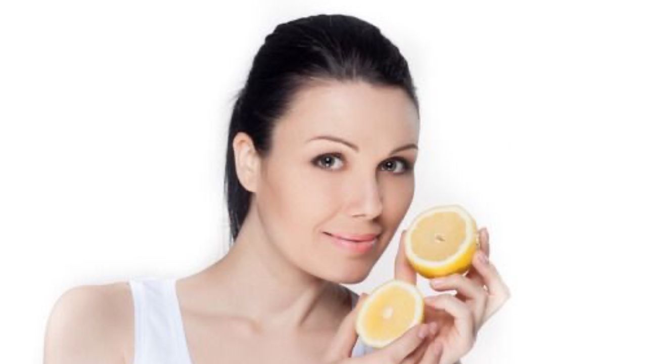 succo di limone viso