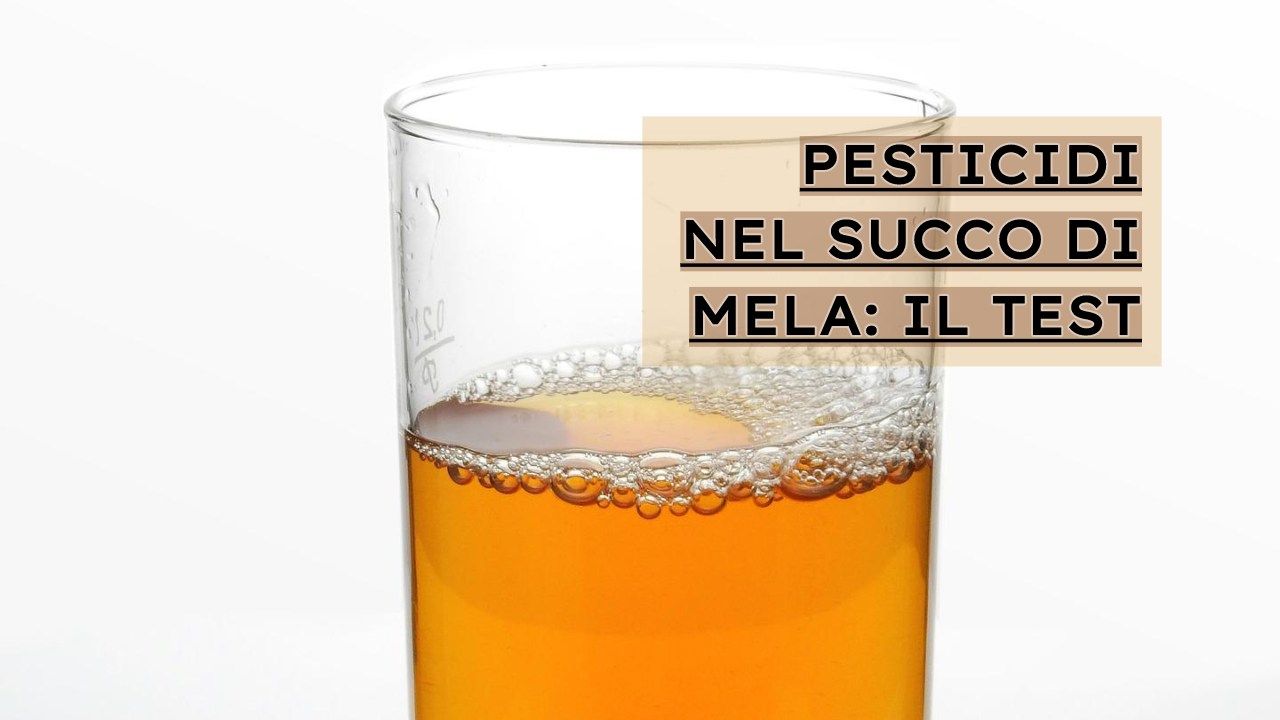 pesticidi succo mela