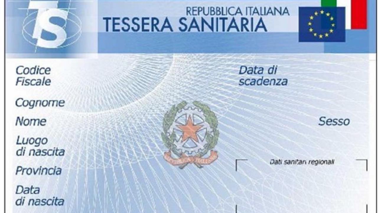 tessera sanitaria senza chip