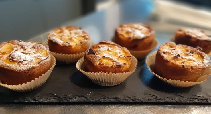 Torte di mele soffici monoporzione